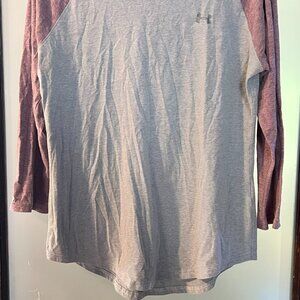 Under Armour Women's HeatGear Long Sleeve Shirt - Size Large